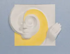 Apotheosis of Ed Paschke by Mark Mlodoch, Mixed Media Relief, offered Sep 2024
