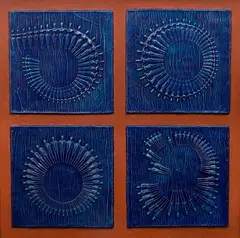 Configuration No.1 by Mark Mlodoch, Mixed Media Relief, offered Sep 2024