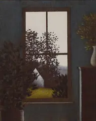 Robert Kipniss, The Sill, Acrylic on Canvas