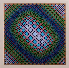 Ferde by Victor Vasarely, Screenprint, offered Sep 2024