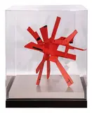 Red Rotation by Bernard Williams, Wood Sculpture, offered Sep 2024