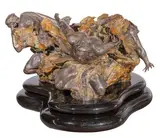 Cataclasis Study by M. L. Snowden, Bronze Sculpture, offered Sep 2024