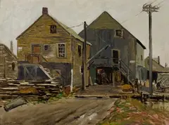 Everett Warner, Untitled, Oil on Board