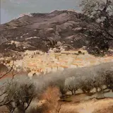 Buis Les Baronnies, Printemps by Georges Blouin, Oil on Canvas, offered Aug 2024