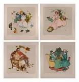 Norman Rockwell, The Four Ages of Love, Lithograph Portfolio