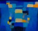 Carolyn Cole, Untitled, Mixed Media Collage on Canvas