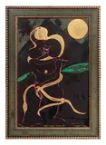 Chris Ofili, Afro Lunar Lovers II, Mixed Media Print
