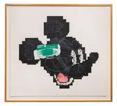 Mickey Mouse / Scenes from the American West by Vernon Fisher, Lithograph, offered Jun 2024