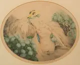 Louis Icart, Hydrangeas, Etching