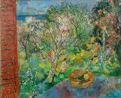 Emilio Grau Sala, Paysage sur la Cote, Oil on Canvas