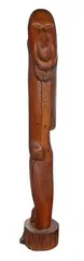 Bunni Sovetski, Untitled, Carved Wood Sculpture