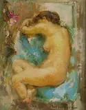 Untitled by Maryse Ducaire-Rogue, Oil on Canvas, offered May 2024