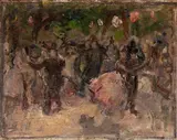 Untitled by Emiel Hansen, Oil on Canvas, offered May 2024