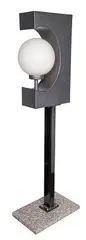 Elliptical Illuminator #1 by Kenneth Nelson, Sculpture, offered Apr 2024