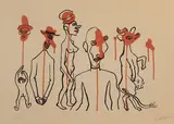 Alexander Calder, Les Quelles Degoulinante, Lithograph