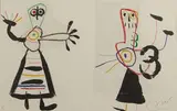 l'Enfance d'Ubu by Joan Miró, Lithograph, offered Apr 2024