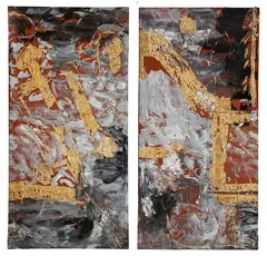 Zhou Brothers, Fluffy City, Mixed Media on Plywood