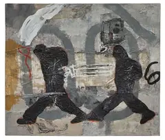 Zhou Brothers, Travel Europe, Mixed Media on Canvas