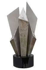 Trapezoid and Triangles by Kenneth Nelson, Sculpture, offered Apr 2024