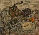 Joan Miró, The Coffee Mill, Etching Aquatint Roulette on Paper
