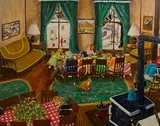 Gerald Lee Nees, Untitled, Oil on Canvas