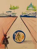 Intra-Uterine Paradisiac Locomotion by Salvador Dalí, Lithograph, offered Mar 2024