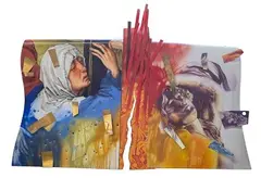 Jerry Ott, Untitled, Acrylic on Metal