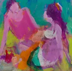 Untitled by Gustav Likan, Oil on Canvas, offered Mar 2024