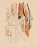 Fernand Léger, La Danseuse, Lithograph
