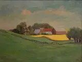 Henry Lee McFee, Untitled, Oil on Board