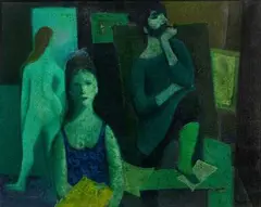 Untitled by Gustav Likan, Oil on Canvas, offered Feb 2024