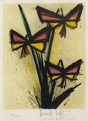 La Pensee by Bernard Buffet, Lithograph, offered Feb 2024