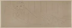 Henri Matisse, Nu Allonge, Etching