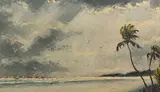 Harold Newton, Highwaymen, Oil on Board