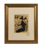 Divan Japonais by Henri de Toulouse-Lautrec, Lithograph, offered Jan 2024