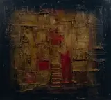 Harry Bouras, Lesser Aspect II, Oil on Board