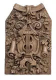 Alice Jacobsen, Plaster Relief, Sculpture