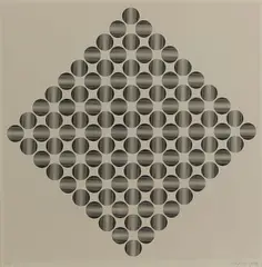 Ouvre Programmee No. 1/5 by Ivan Picelj, Serigraph, offered Dec 2023