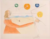 Dalinean Prophecy by Salvador Dalí, Etching, offered Nov 2023