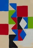 Untitled by Sonia Delaunay, Lithograph, offered Oct 2023