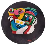 Karel Appel, Floating Family, Sculpture