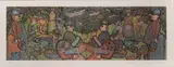 Enrico Baj, La Double Grande Jatte, Lithograph