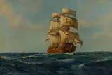 Daniel Sherrin, The Santa Maria, Oil on Canvas