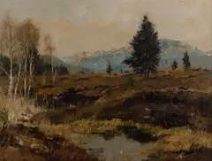 Untitled by Josef Burger, Oil on Canvas, offered Oct 2023
