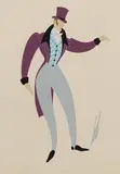 Romain de Tirtoff Erte, Male Costume Opera