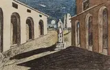 La Solitudine Dell'uomo Politico by Giorgio de Chirico, Lithograph, offered Sep 2023