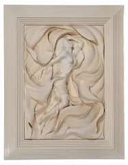 Bill Mack, Bonded Sand Alto-Relief, Sculpture