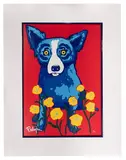 George Rodrigue, See How My Garden Grows, Lithograph