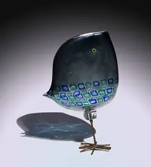 Pulcini by Alessandro Piannon, Glass Bird, offered Sep 2023