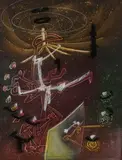 Roberto Matta, Je Fixe des Vertiges, Etching and Aquatint